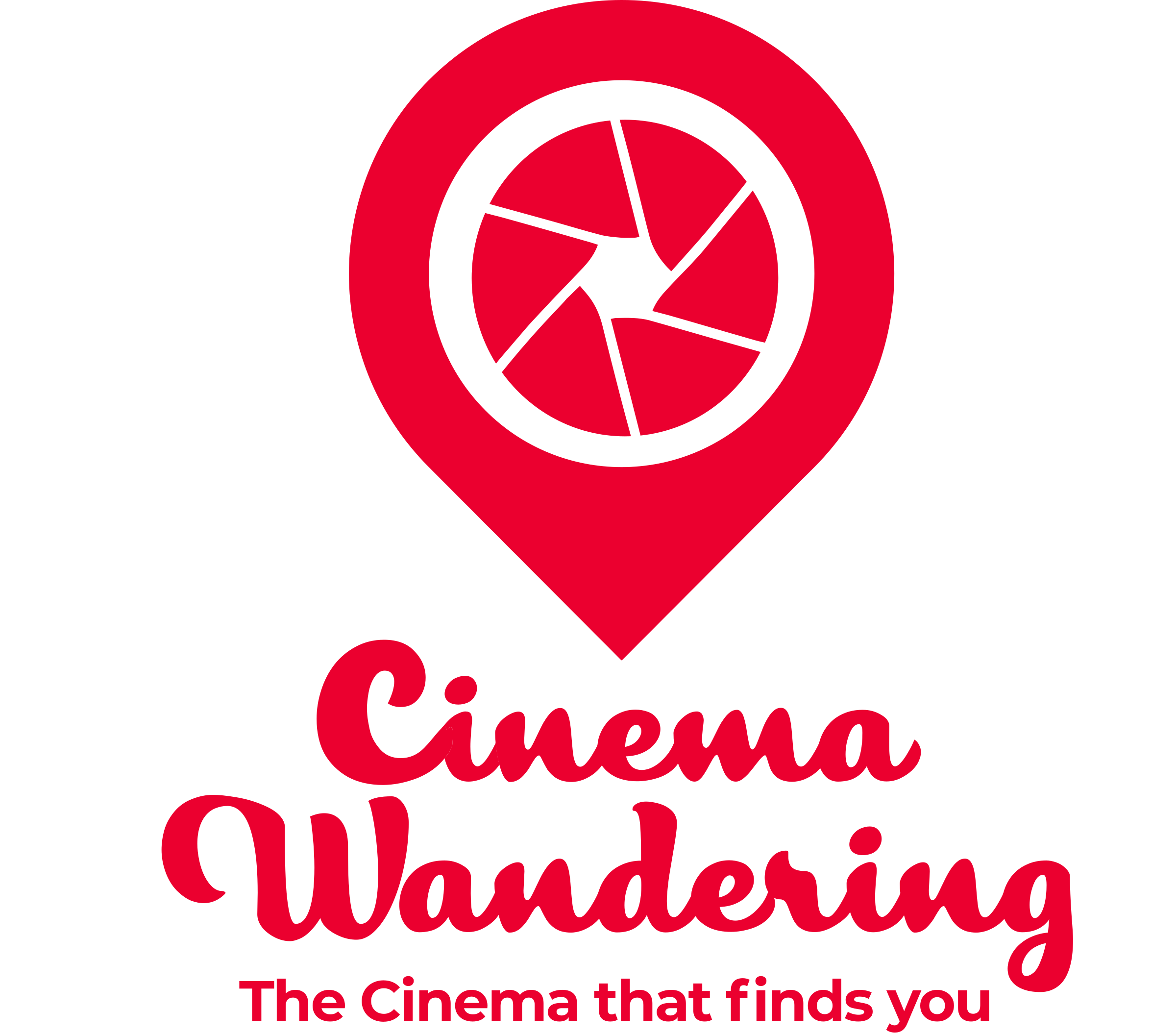 Cinema Wandering Vertical Red